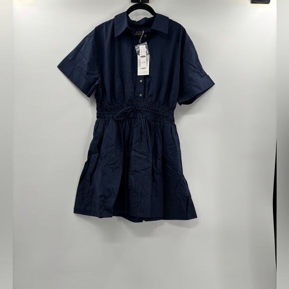 J. Crew Elena mini shirtdress in cotton poplin - Picture 6 of 8